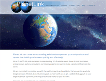 Tablet Screenshot of planetlink.com